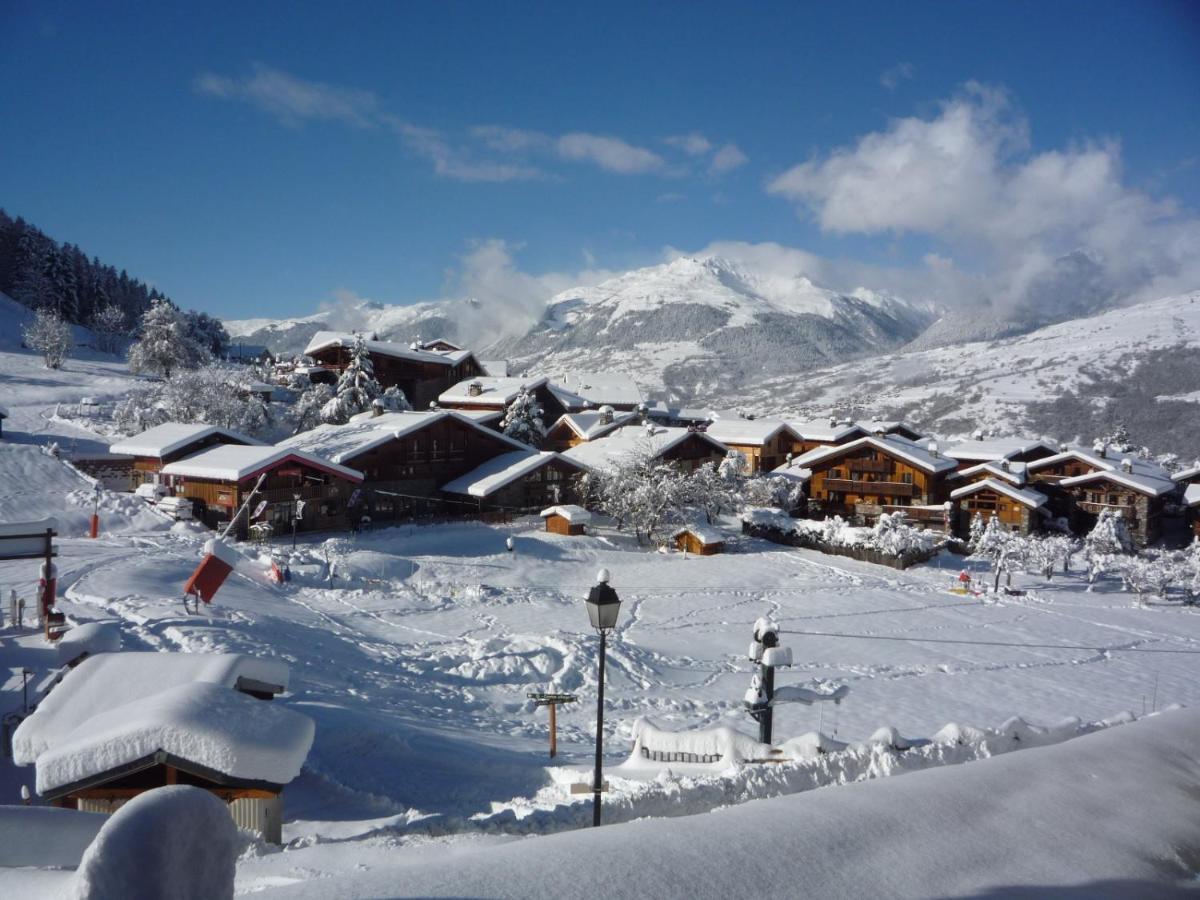 Montchavin La Plagne, Pistes 50M, Balcon Vue Mont Blancアパートメント エクステリア 写真