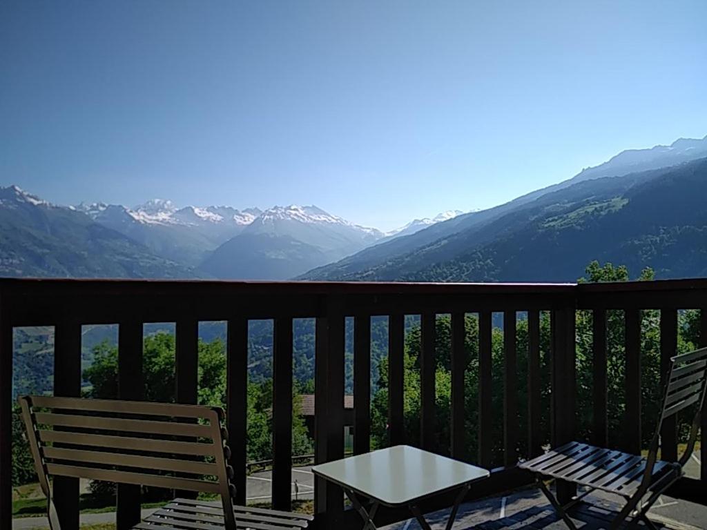 Montchavin La Plagne, Pistes 50M, Balcon Vue Mont Blancアパートメント エクステリア 写真